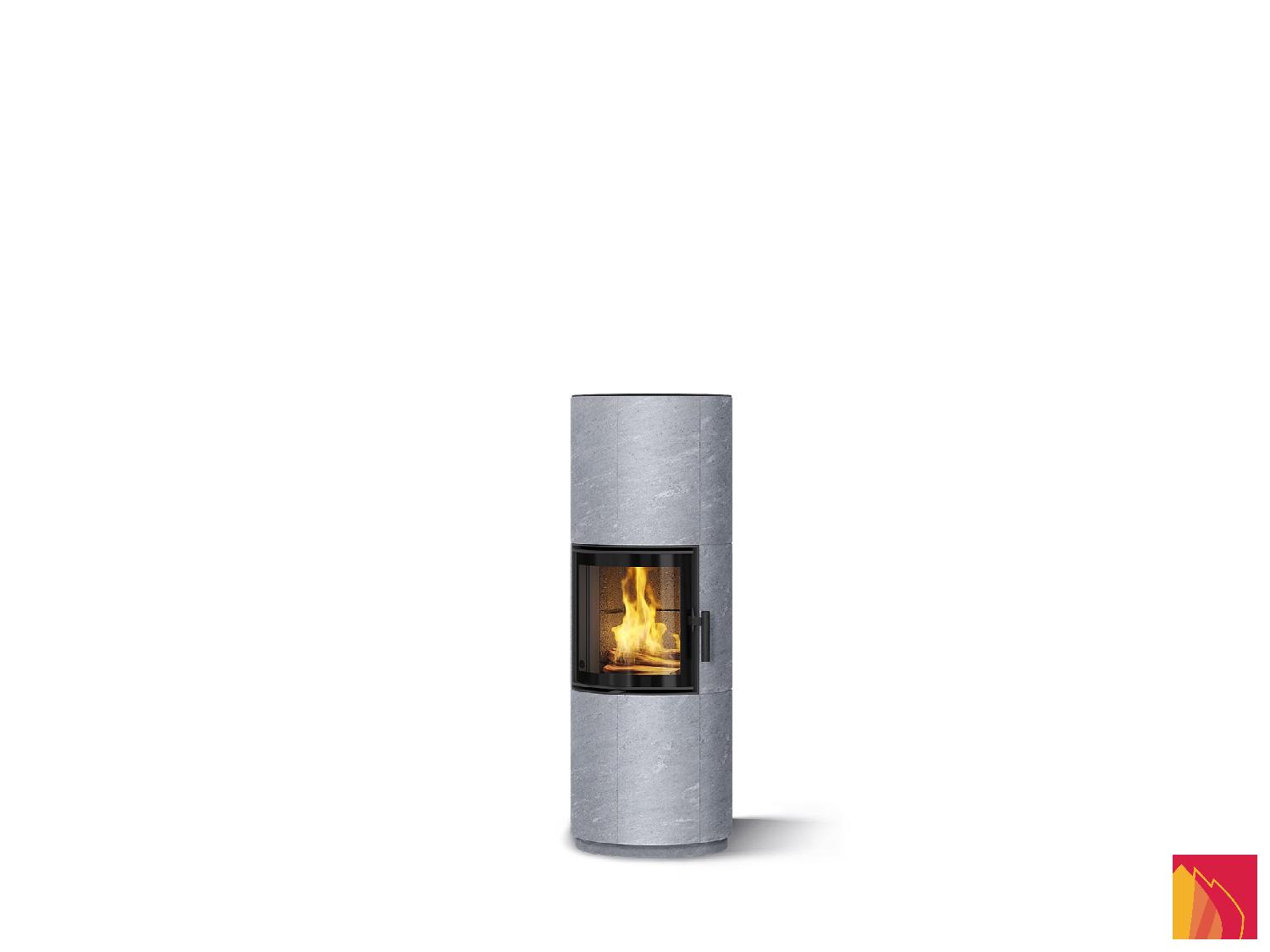 Tulikivi PURO storage stove Soapstone mass wood stove